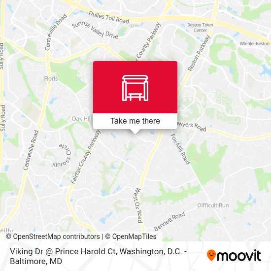 Viking Dr @ Prince Harold Ct map