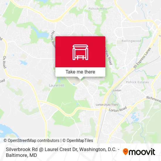 Silverbrook Rd @ Laurel Crest Dr map