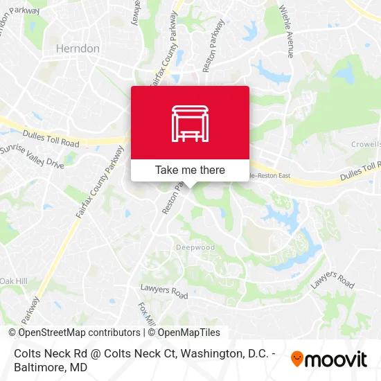 Colts Neck Rd @ Colts Neck Ct map