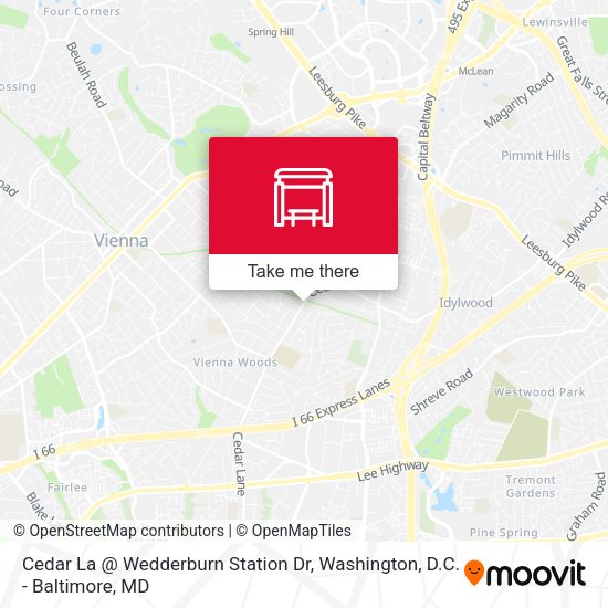 Mapa de Cedar La @ Wedderburn Station Dr