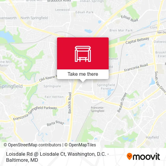 Mapa de Loisdale Rd @ Loisdale Ct