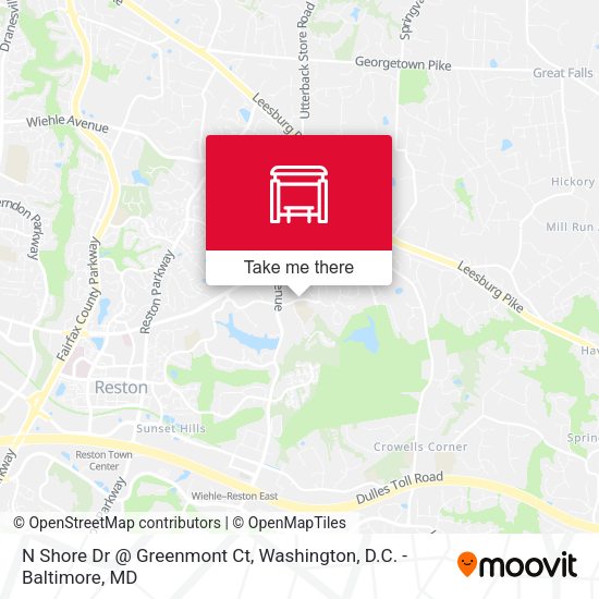 Mapa de N Shore Dr @ Greenmont Ct