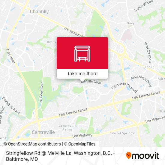 Mapa de Stringfellow Rd @ Melville La