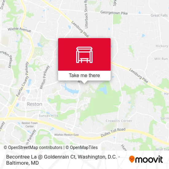 Becontree La @ Goldenrain Ct map