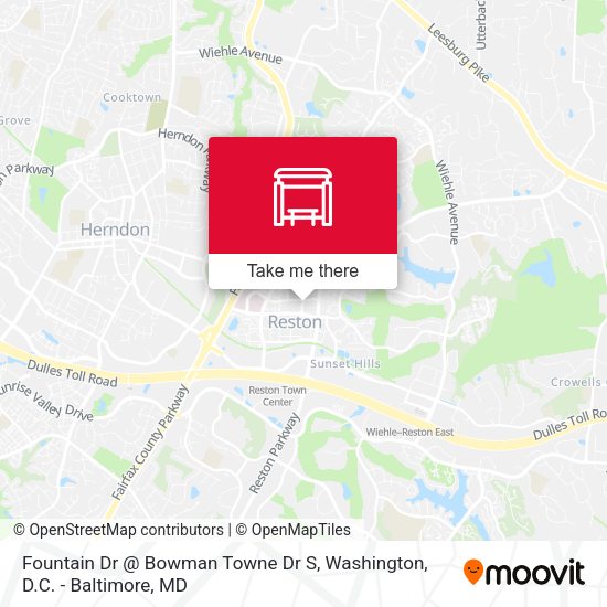 Fountain Dr @ Bowman Towne Dr S map
