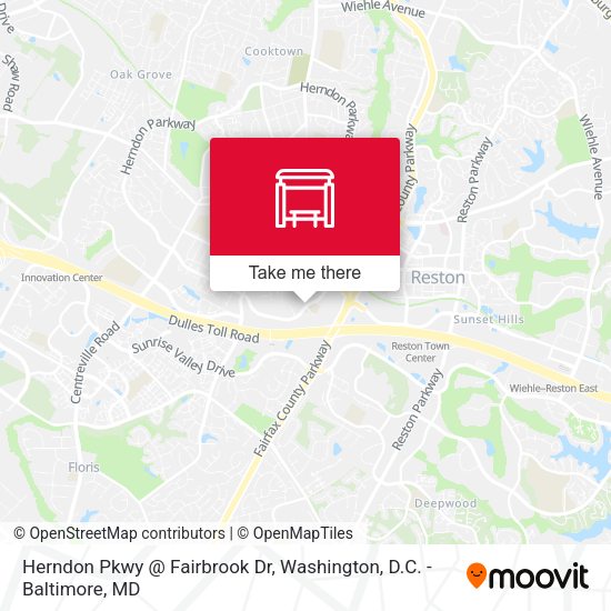 Mapa de Herndon Pkwy @ Fairbrook Dr