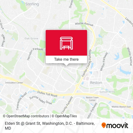 Elden St @ Grant St map