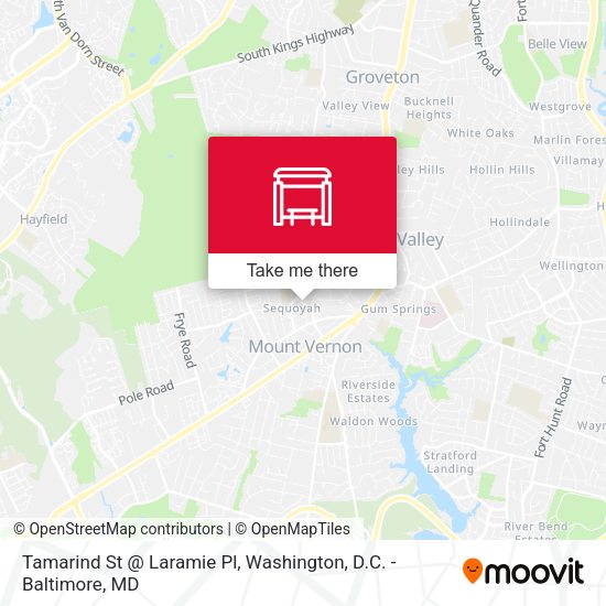 Mapa de Tamarind St @ Laramie Pl