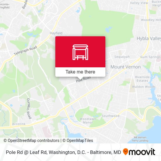 Pole Rd @ Leaf Rd map