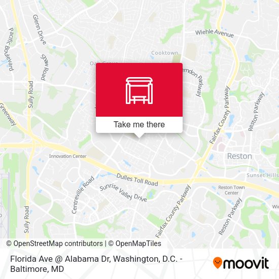 Mapa de Florida Ave @ Alabama Dr