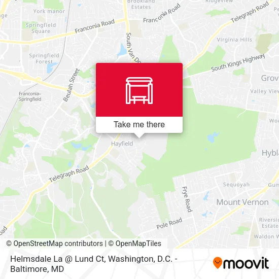 Helmsdale La @ Lund Ct map