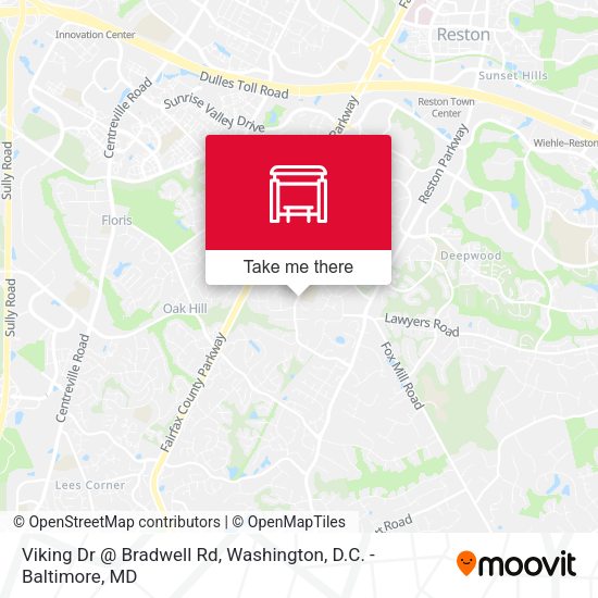 Mapa de Viking Dr @ Bradwell Rd