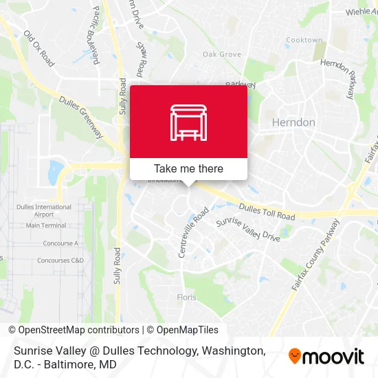 Sunrise Valley @ Dulles Technology map