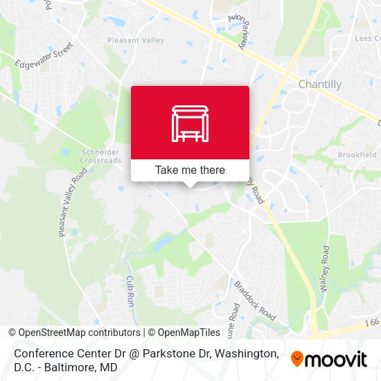 Mapa de Conference Center Dr @ Parkstone Dr