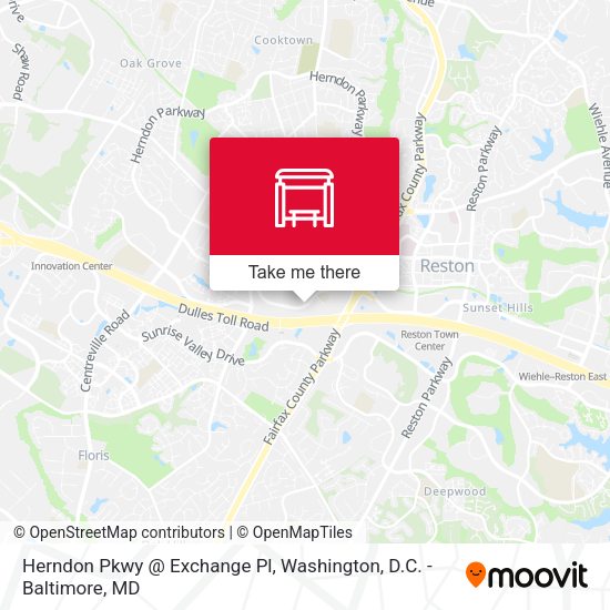 Mapa de Herndon Pkwy @ Exchange Pl