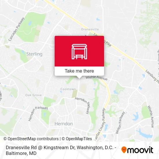 Dranesville Rd @ Kingstream Dr map