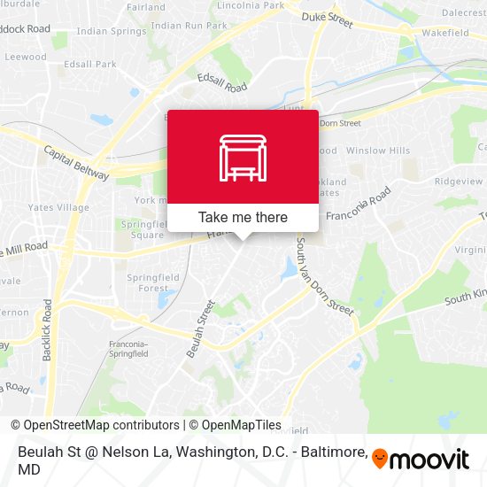 Mapa de Beulah St @ Nelson La