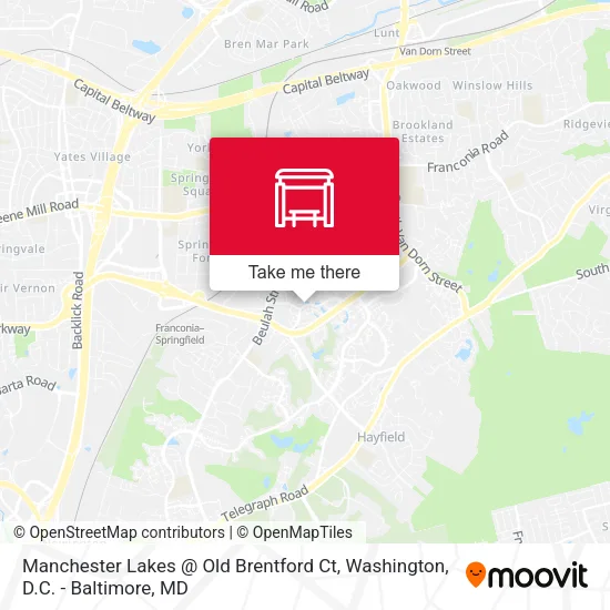 Manchester Lakes @ Old Brentford Ct map