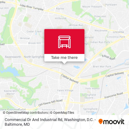 Mapa de Commercial Dr And Industrial Rd