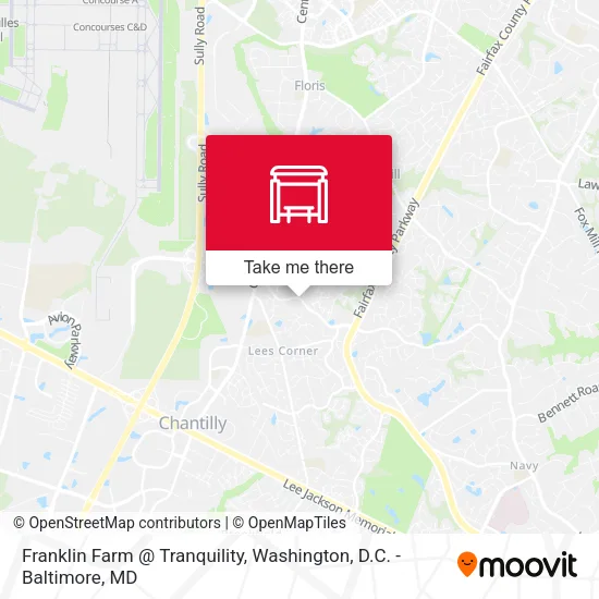 Franklin Farm @ Tranquility map