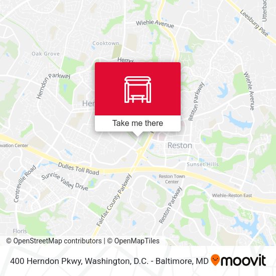 400 Herndon Pkwy map