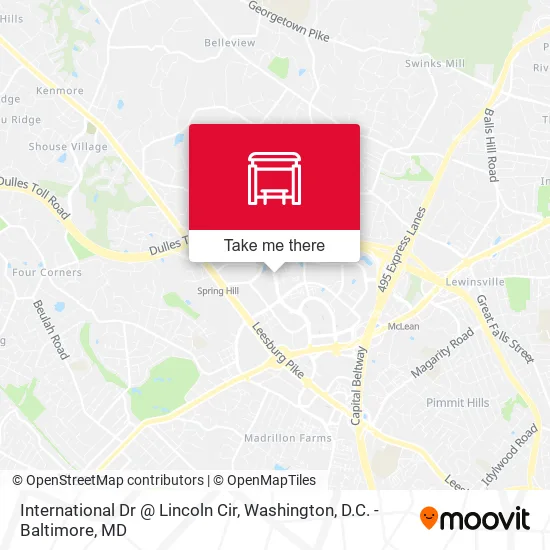 Mapa de International Dr @ Lincoln Cir