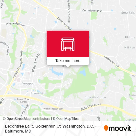 Becontree La @ Goldenrain Ct map