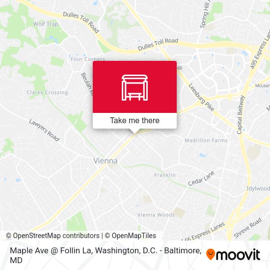 Mapa de Maple Ave @ Follin La