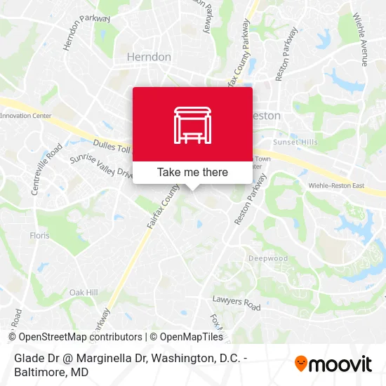 Glade Dr @ Marginella Dr map