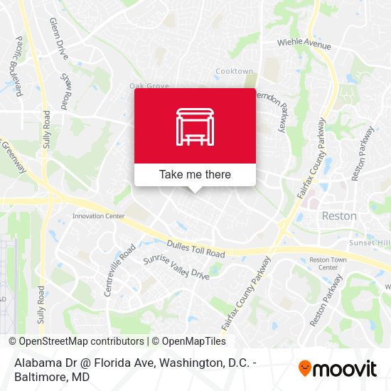 Mapa de Alabama Dr @ Florida Ave