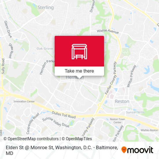 Mapa de Elden St @ Monroe St