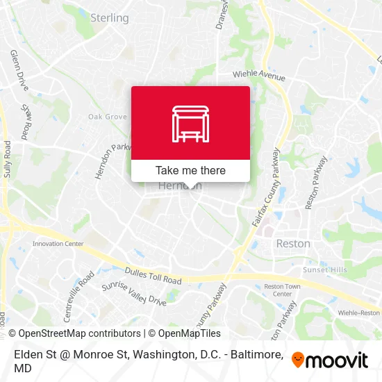 Mapa de Elden St @ Monroe St