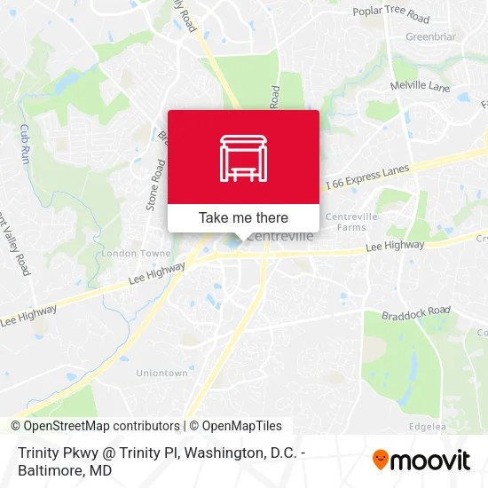 Mapa de Trinity Pkwy @ Trinity Pl