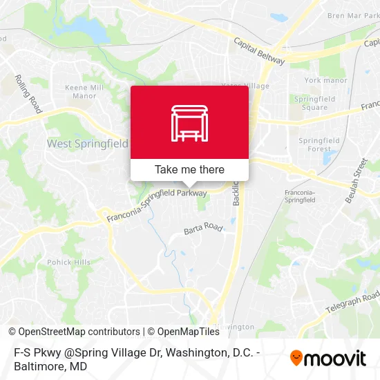 F-S Pkwy @Spring Village Dr map