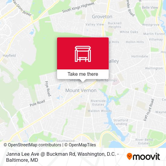Mapa de Janna Lee Ave @ Buckman Rd