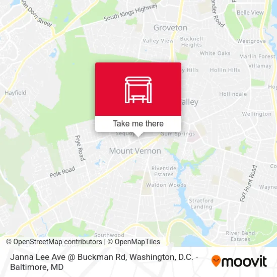 Janna Lee Ave @ Buckman Rd map