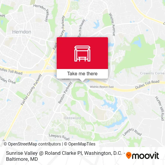 Sunrise Valley @ Roland Clarke Pl map