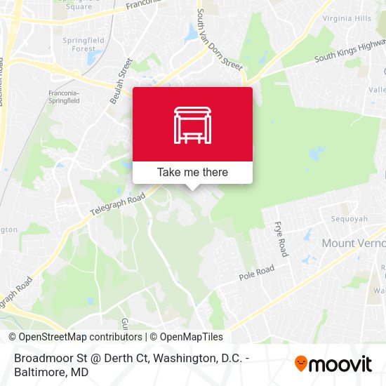 Broadmoor St @ Derth Ct map