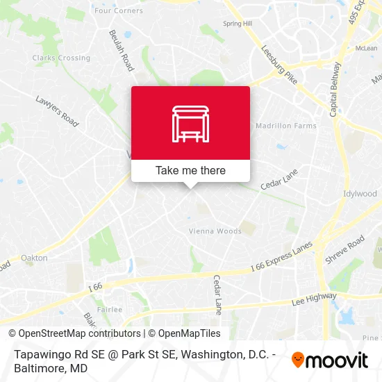 Tapawingo Rd SE @ Park St SE map