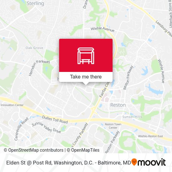 Mapa de Elden St @ Post Rd