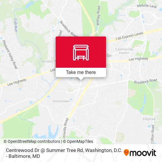 Centrewood Dr @ Summer Tree Rd map