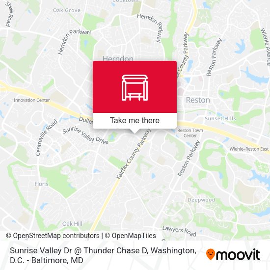Mapa de Sunrise Valley Dr @ Thunder Chase D