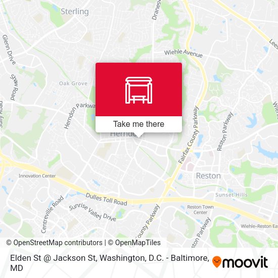 Elden St @ Jackson St map