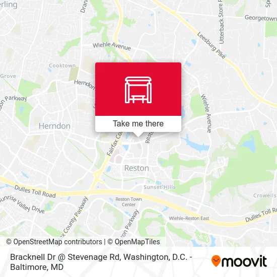 Bracknell Dr @ Stevenage Rd map