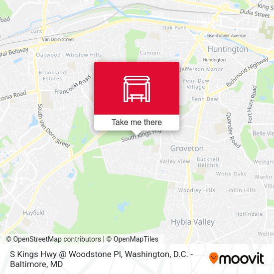 Mapa de S Kings Hwy @ Woodstone Pl