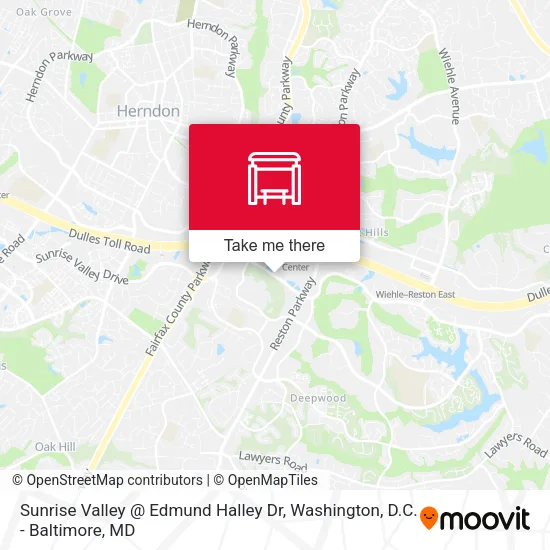 Sunrise Valley @ Edmund Halley Dr map
