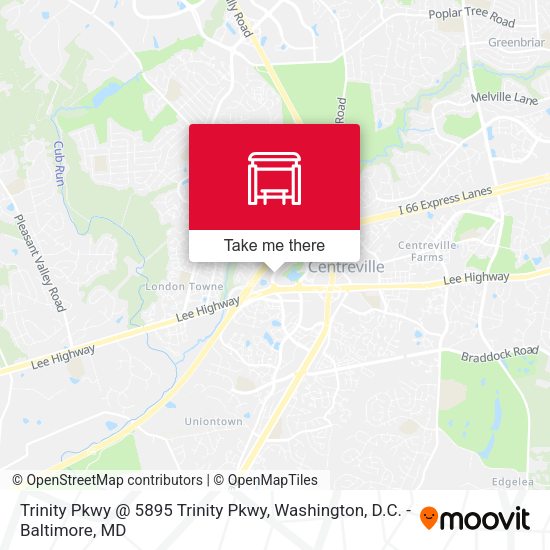 Trinity Pkwy @ 5895 Trinity Pkwy map