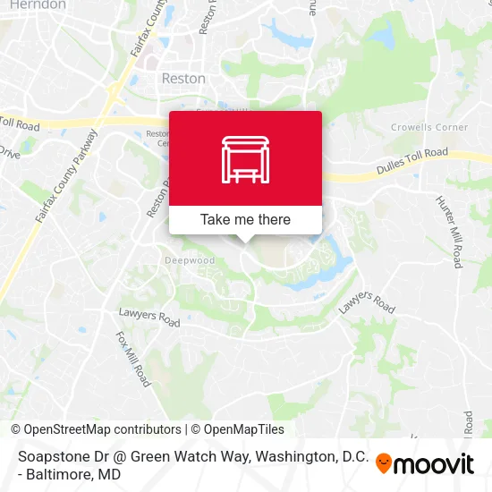 Soapstone Dr @ Green Watch Way map