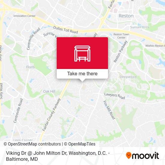 Mapa de Viking Dr @ John Milton Dr