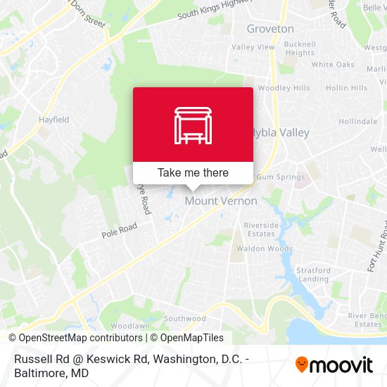 Mapa de Russell Rd @ Keswick Rd